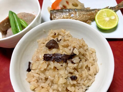 簡単‼秋の味覚!香茸ごはん